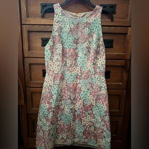 Kate Spade Pink and Blue Floral Dress